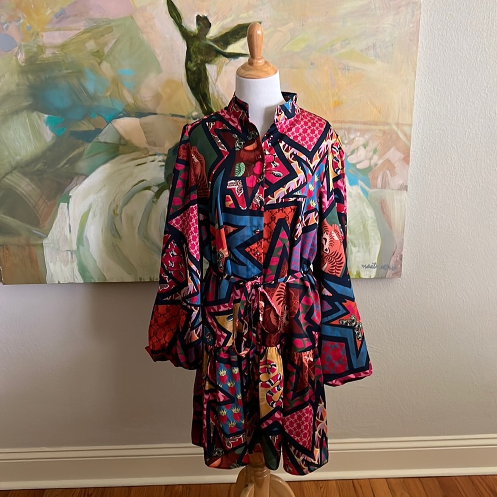 Alden Adair Star Power Adele Dress - medium - with belt